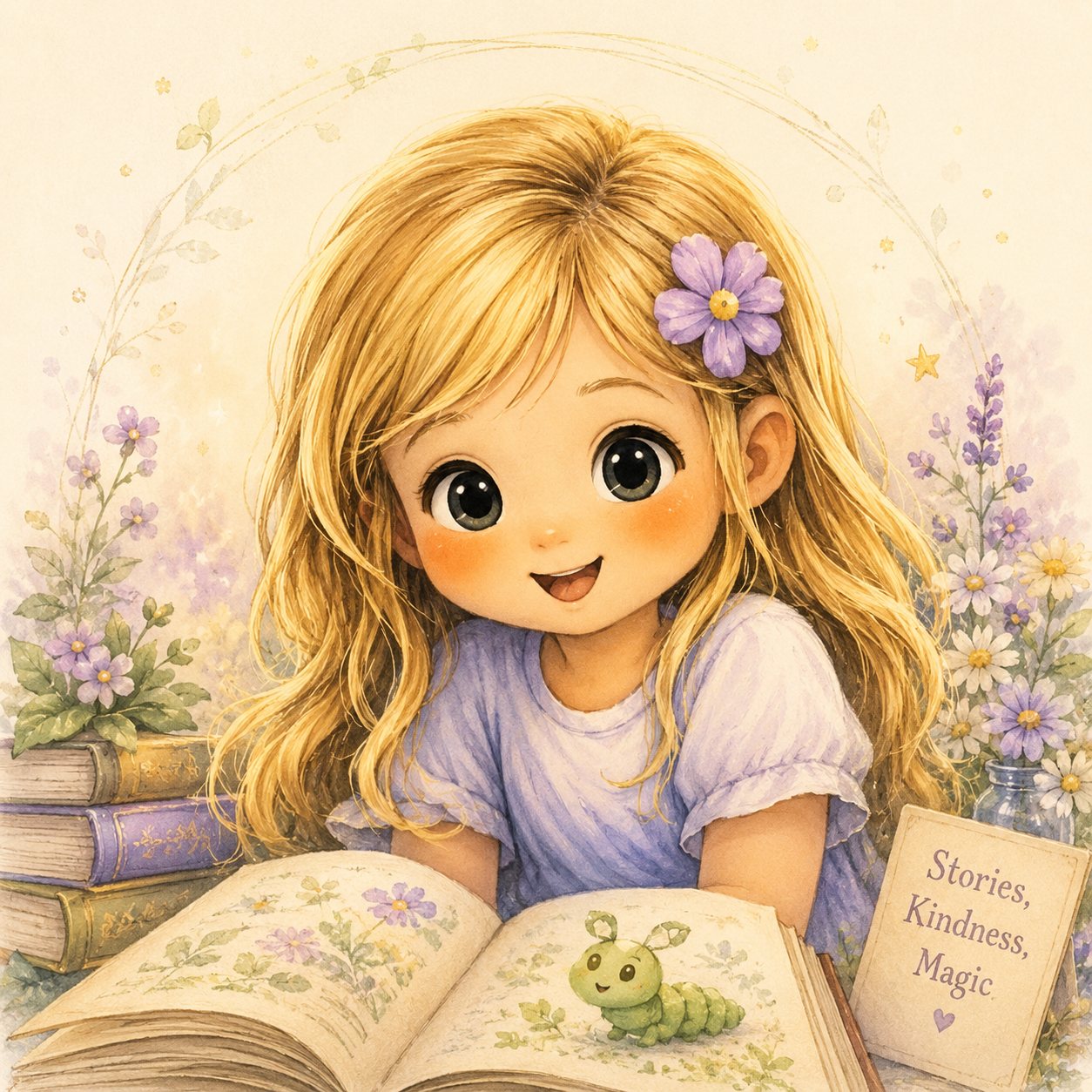 Kara, the young author behind Bidara Books
